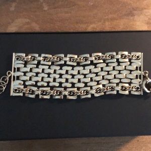 Max Mara Costume gold bracelet.